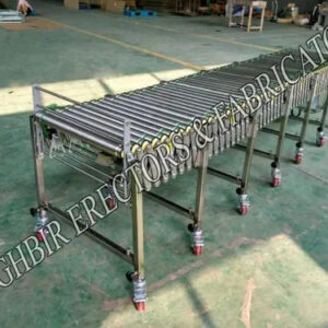 Collapsible Power Free Roller Conveyor