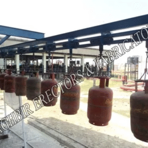 Cylinder Testing Overhead Conveyor