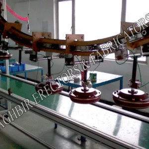 Fan Testing Overhead Conveyor