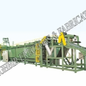 Rubber Sheet Cooling Line Batch Off Unit Machine, 1200 mm