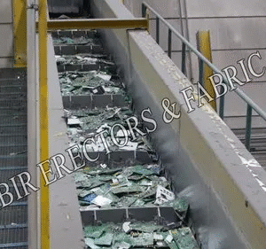 Scrap Handling Slat Conveyor